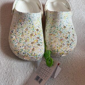 Kids Colorful Speckled Clogs
